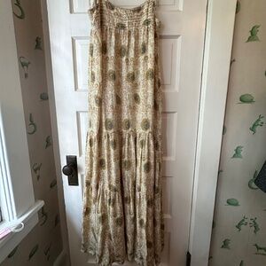 Natalie Martin floor length floral dress